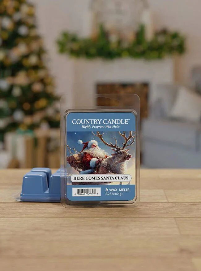 Here Comes Santa Claus Wax Melts 64g Here Comes Santa Claus Wax Melts 64g