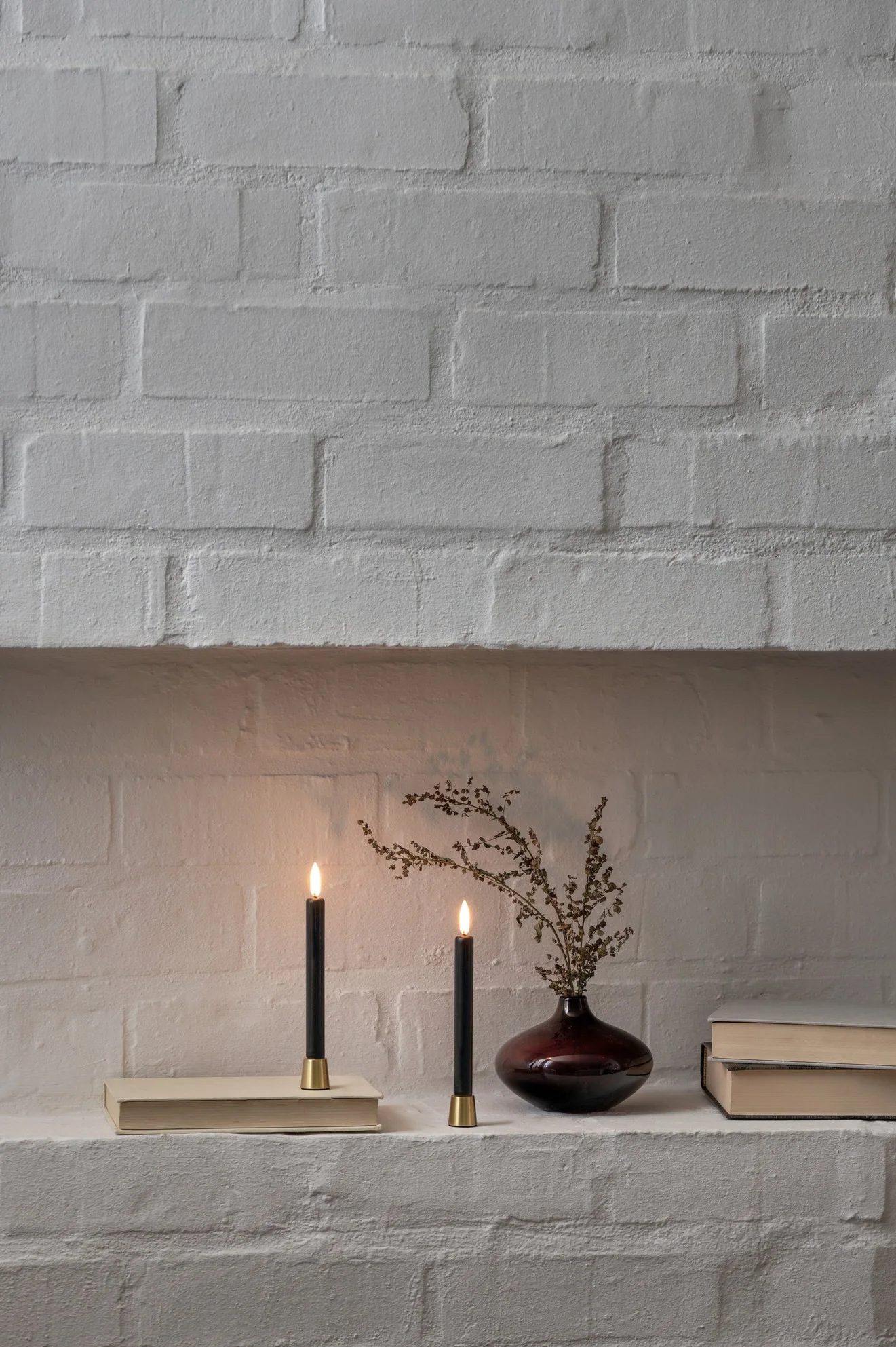 Uyuni Tafelkerzenhalter Light Mini matte brass 2 Stück