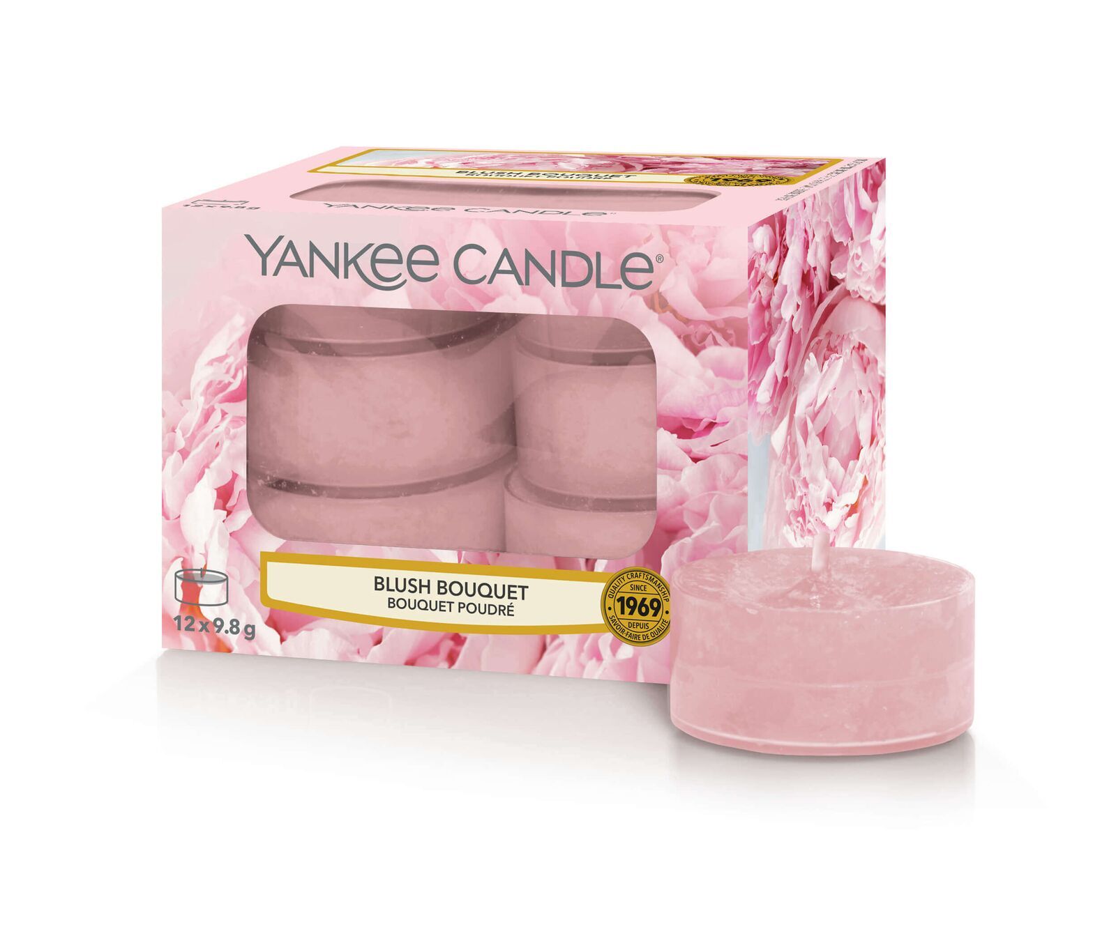 1629161E Blush Bouquet 12 St.