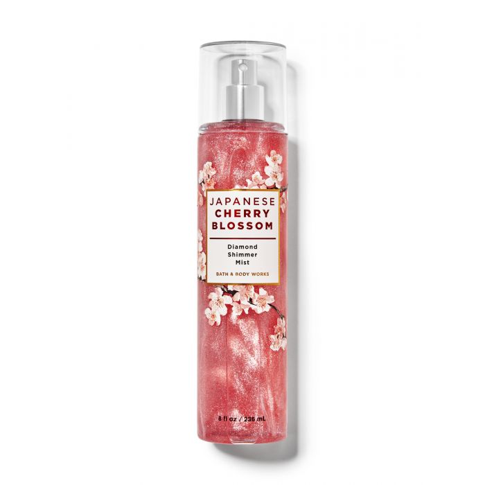 Japanese Cherry Blossom Diamond Shimmer Body Spray 236ml