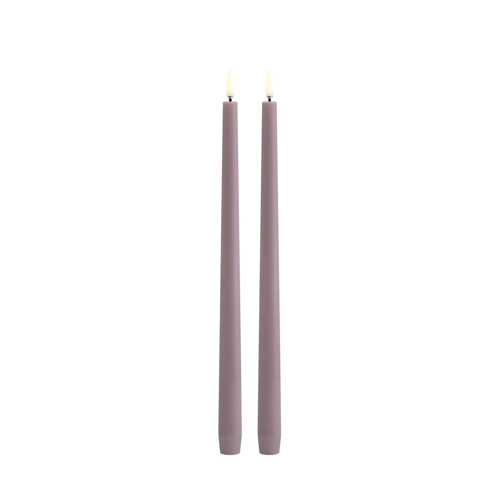 Uyuni-UL-TA-LL02332-2-Slim-Taper-Candles-large Uyuni LED Tafelkerze 32cm slim light lavender 2 Stück