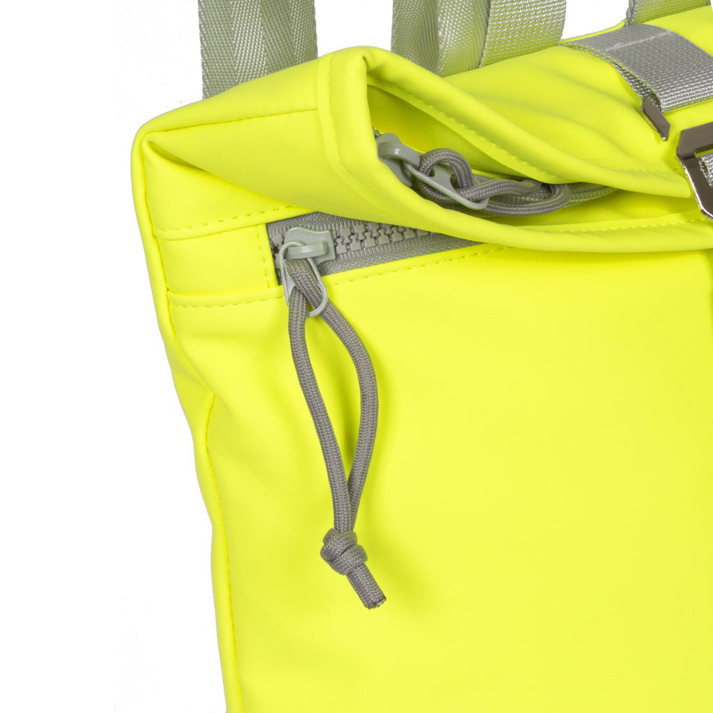 Mart - Los Angeles Rolltop Mini Rucksack neon gelb