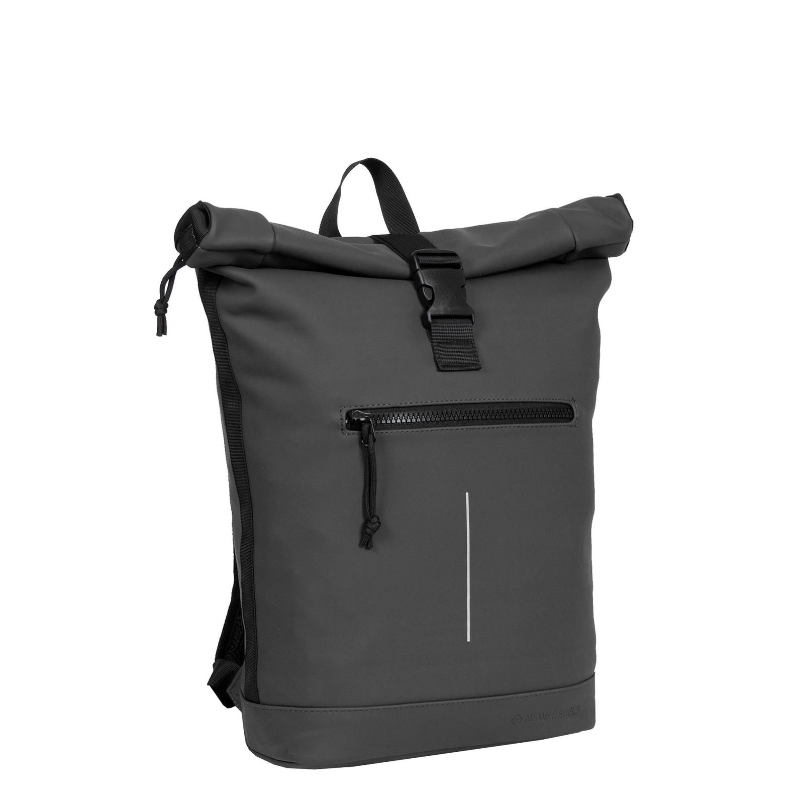 Mart - New York Rolltop Rucksack schwarz