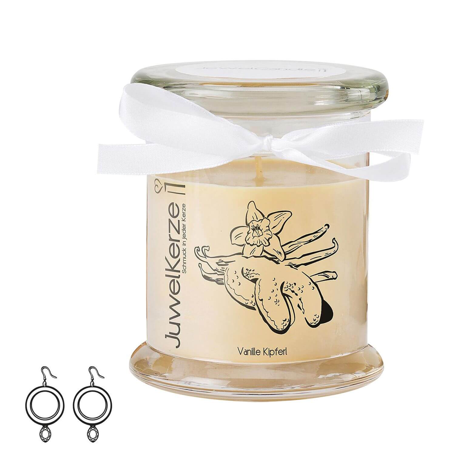 Vanille-Kipferl (Ohrringe) 230g