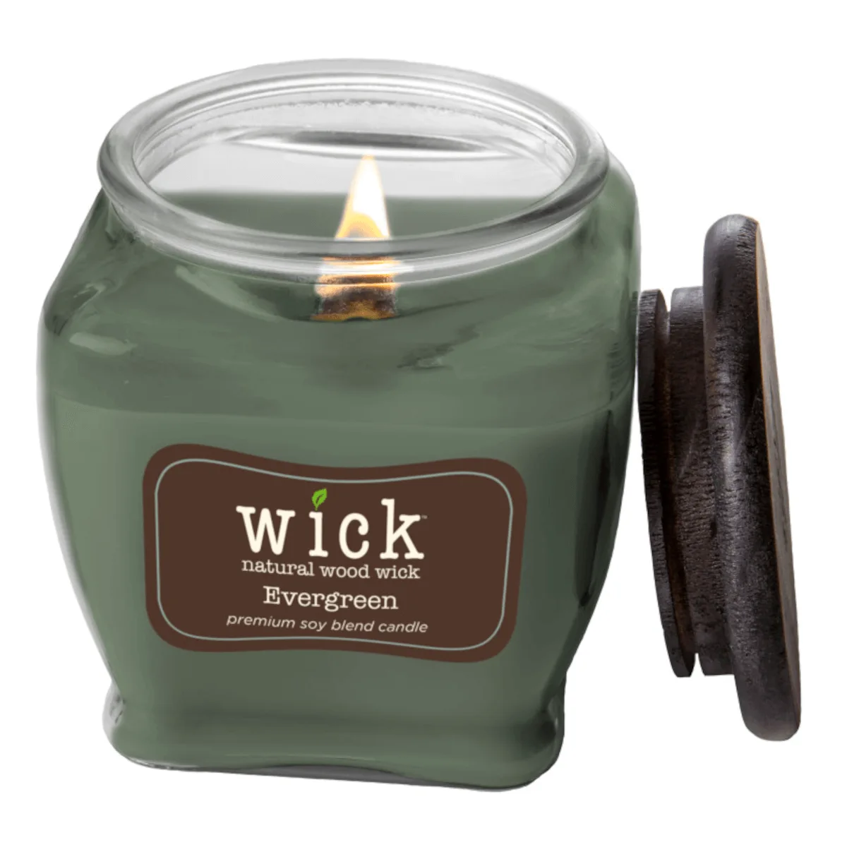 CC104267-von-Oben Duftkerze Evergreen - 425g