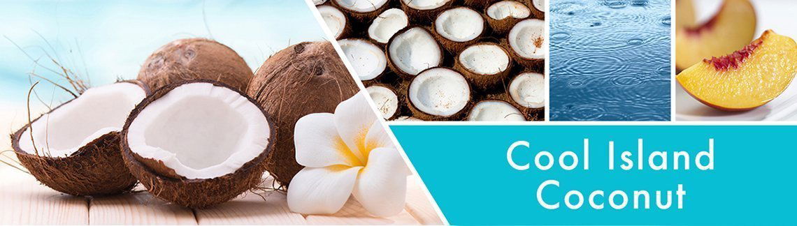 Cool Island Coconut 411g (3-Docht)