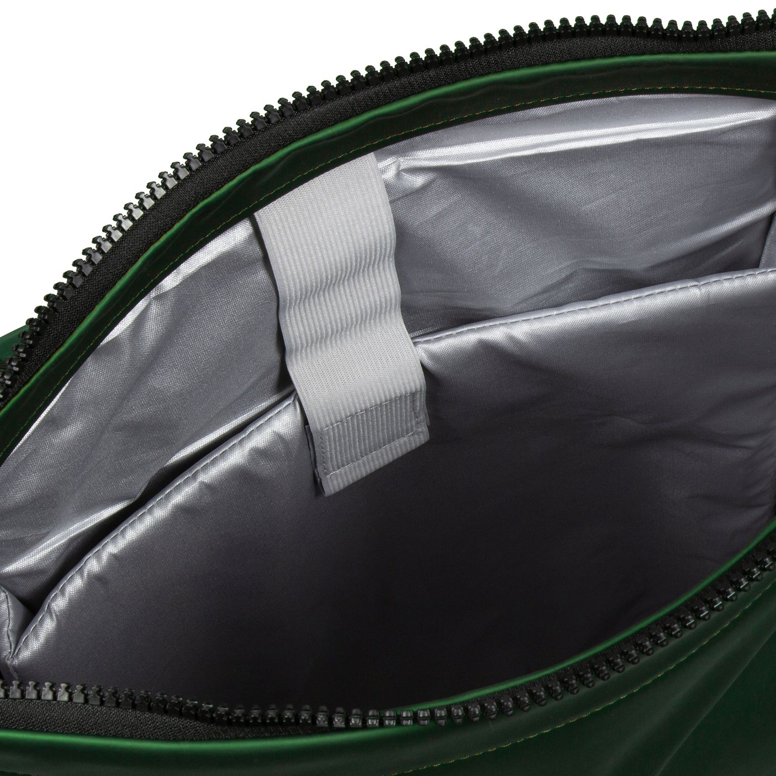 Mart - New York Rolltop Rucksack grün metallic