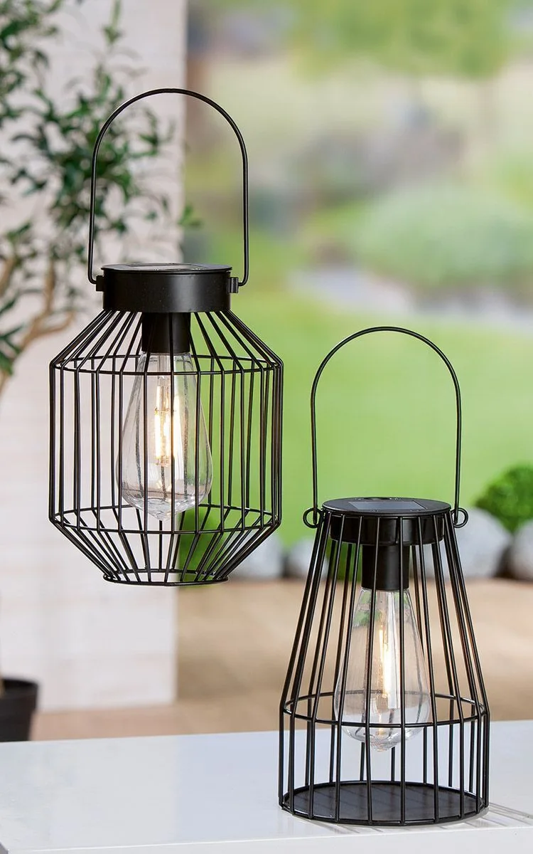 69563_4_1 Solarlampe Cage schwarz Variante 1