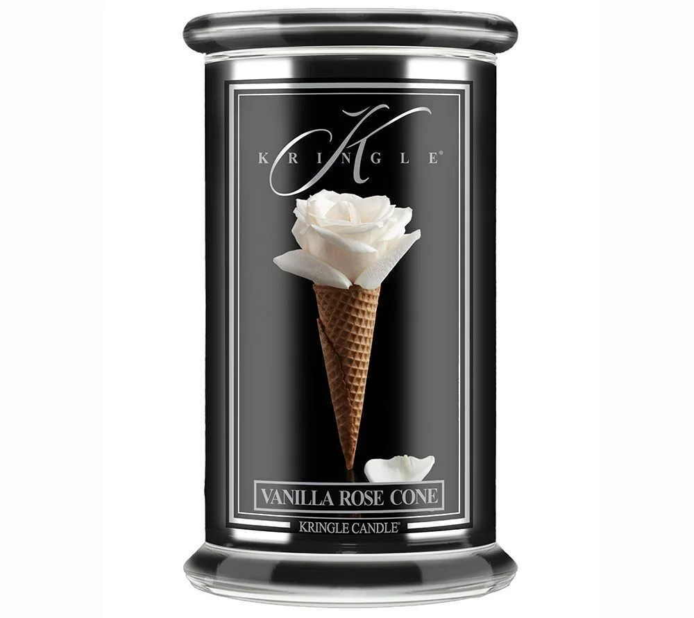 13876_american_heritage_kringle_candle_reserve_collection_vanilla_rose_cone Vanilla Rose Cone - Reserve Line 623g