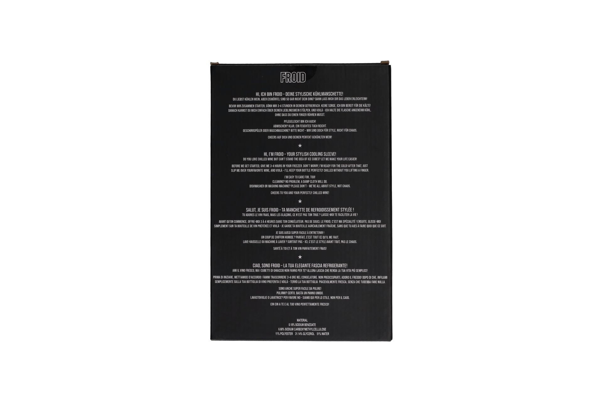 Froid Kühlmanschette Cheers my Dears!