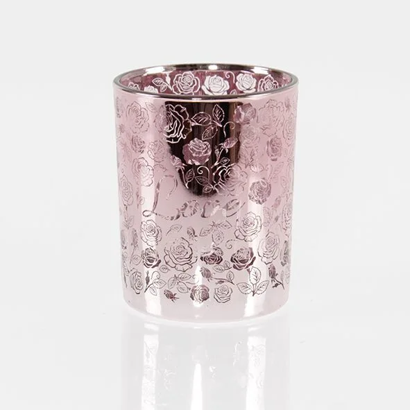 736872 Windlicht Love mit Rosen L