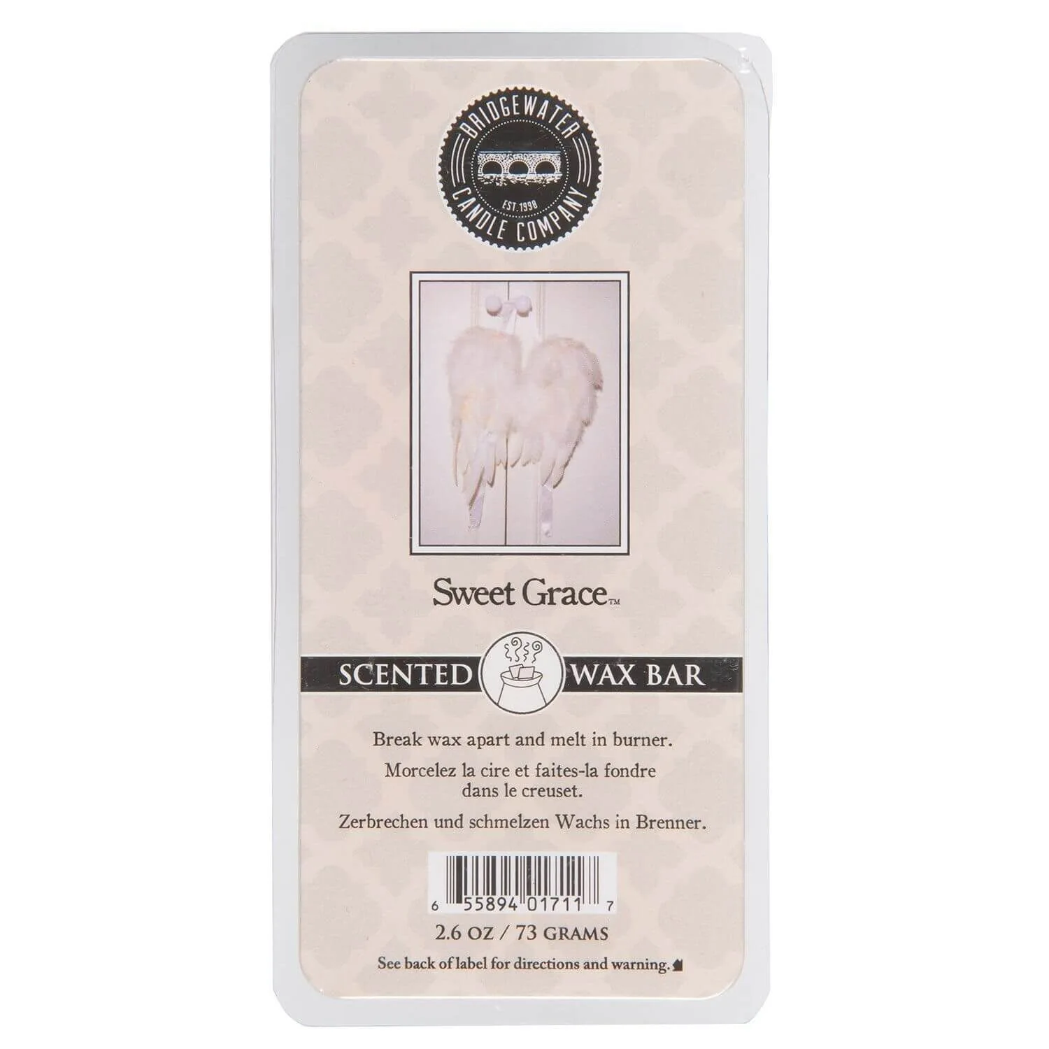 BW_SweetGrace_WaxBar_Front-2 Sweet Grace Wax Bar 73g