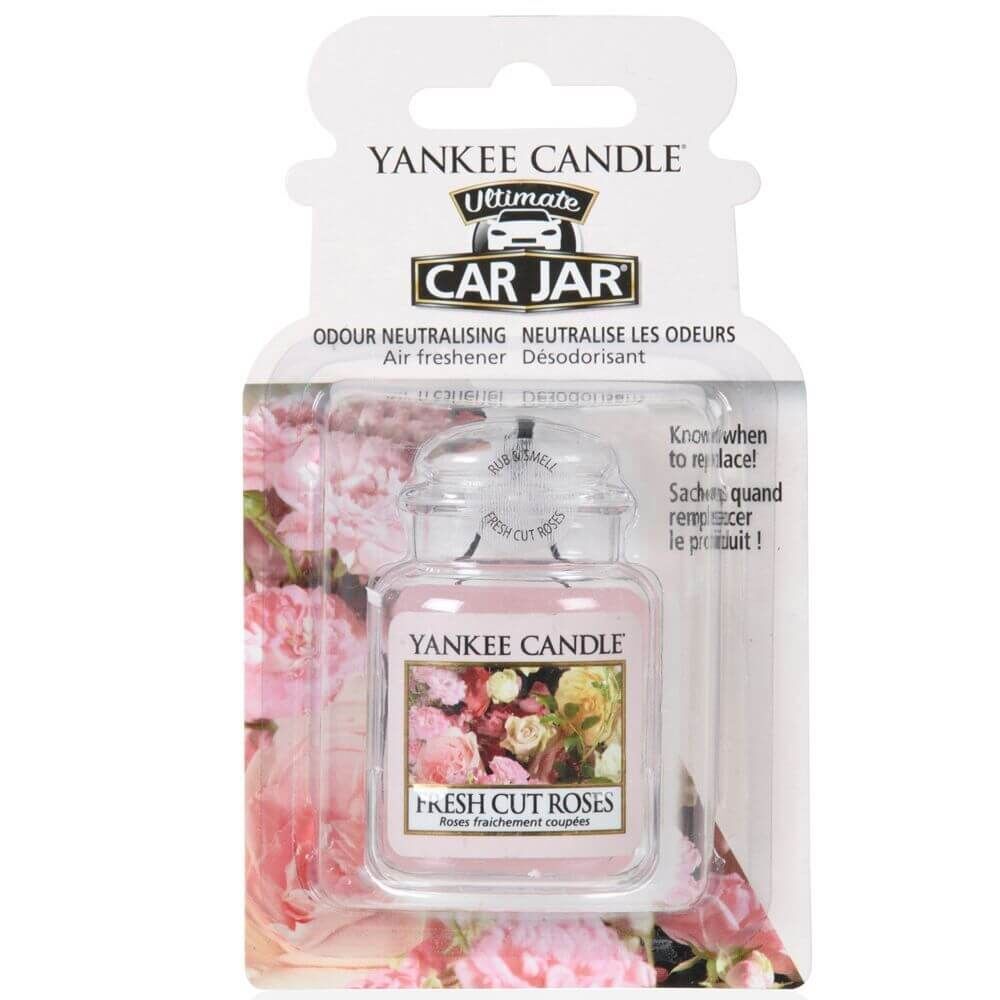 1521599E Yankee Candle - Car Jar Ultimate Fresh Cut Roses