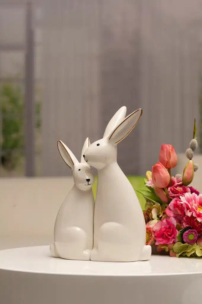 hasenpaar-brina-zusammen Hase Brina cremeweiß 25cm