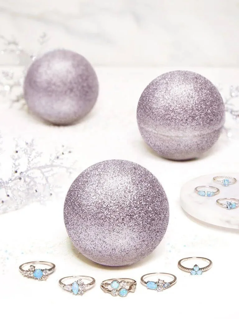 Charmed-Aroma-Silver-Shimmer-Ringe Silver Shimmer Badebombe (Ring)