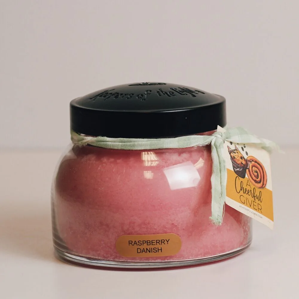 Raspberry Danish Mama Jar 623g Krug, Gesicht, Kopf, Person