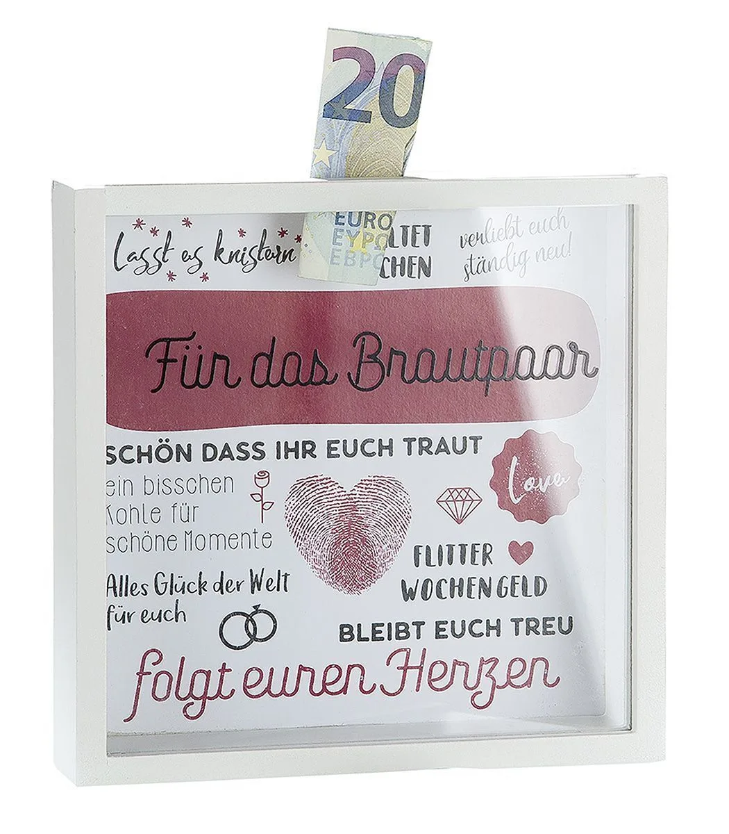 43456_1 Spardose Für das Brautpaar