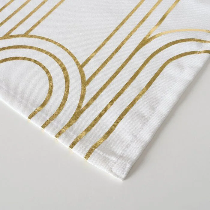 Detailbild-fBXTby_O-large Tischläufer Bogan weiß/gold Design 1