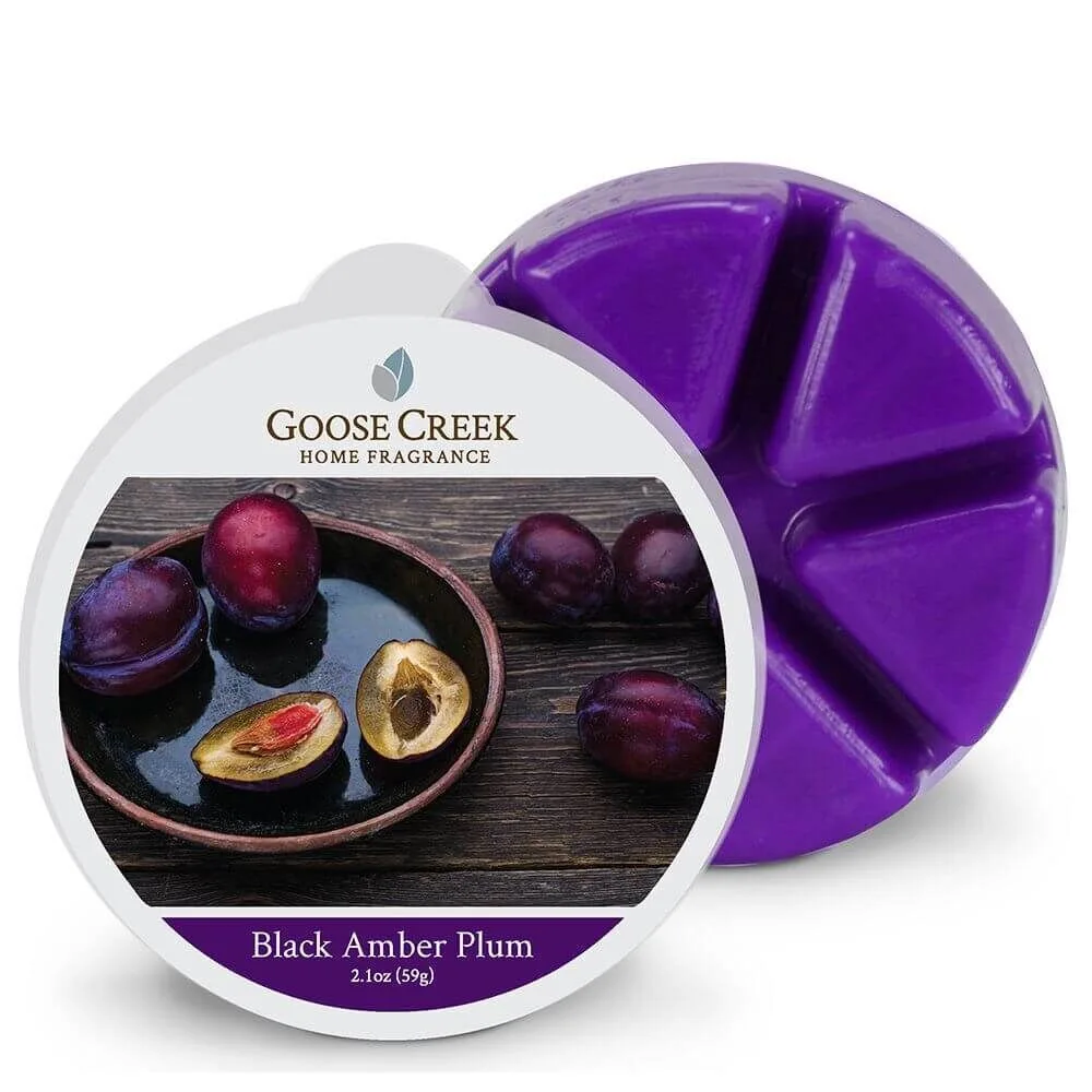 EW432-Black-Amber-Plum-Wax-Melts Goose Creek Candle Black Amber Plum 59g