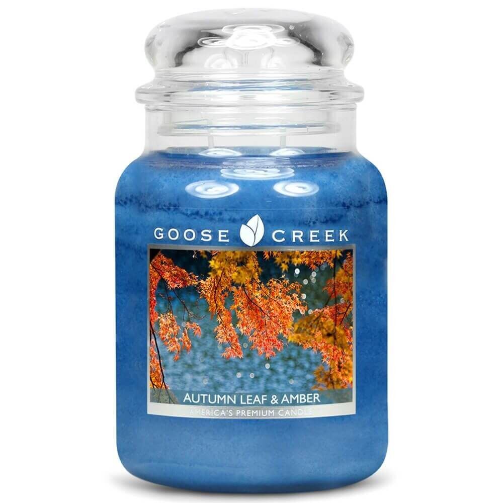 ES24655 Autumn Leaf & Amber 680g von Goose Creek Candle