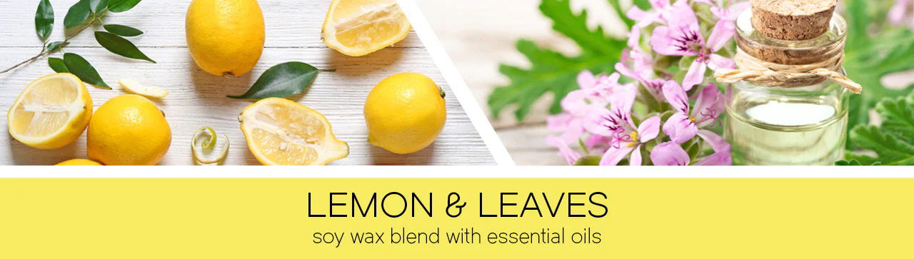 Lemon & Leaves 411g (3-Docht)