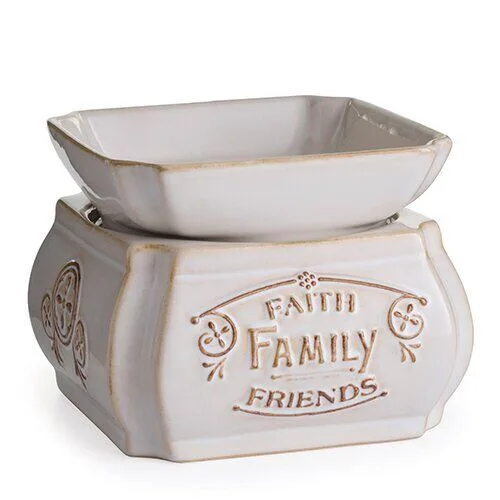 fff1 Faith Family Friends 2-in-1 Classic elektrische Duftlampe aus Keramik