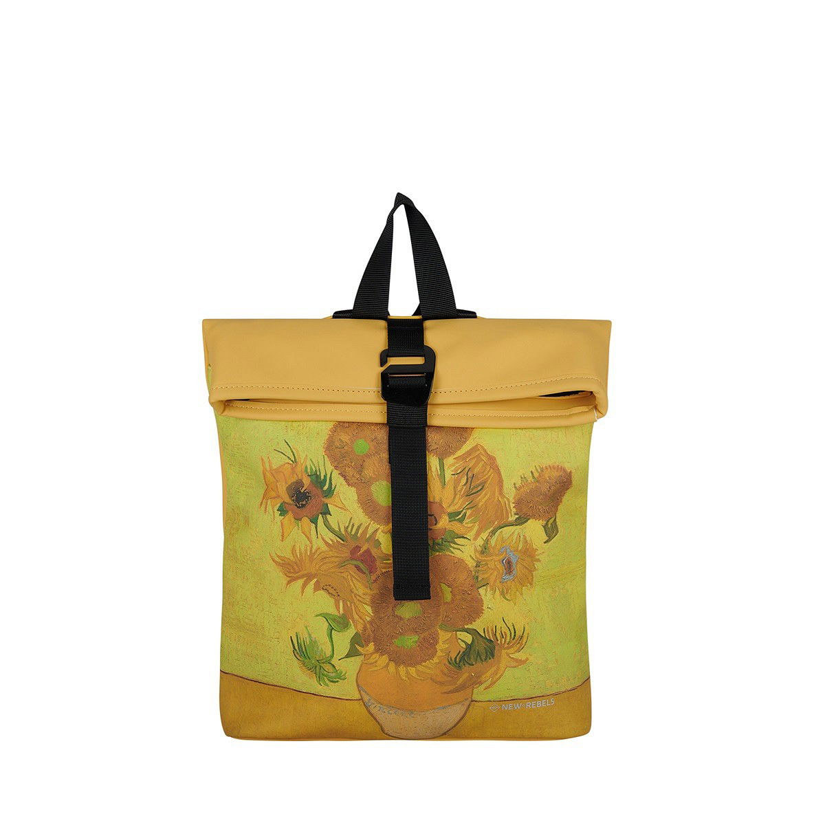 Mart - Los Angeles Rolltop Mini Rucksack Sun Flower