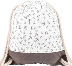 NL2020277 Turnbeutel 177-015-03 (kleine Anker Weiß)