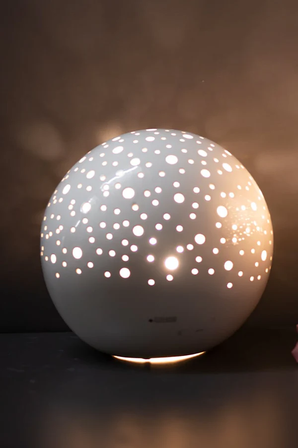 Lampe - Lichtkugel Padova 36cm LED creme