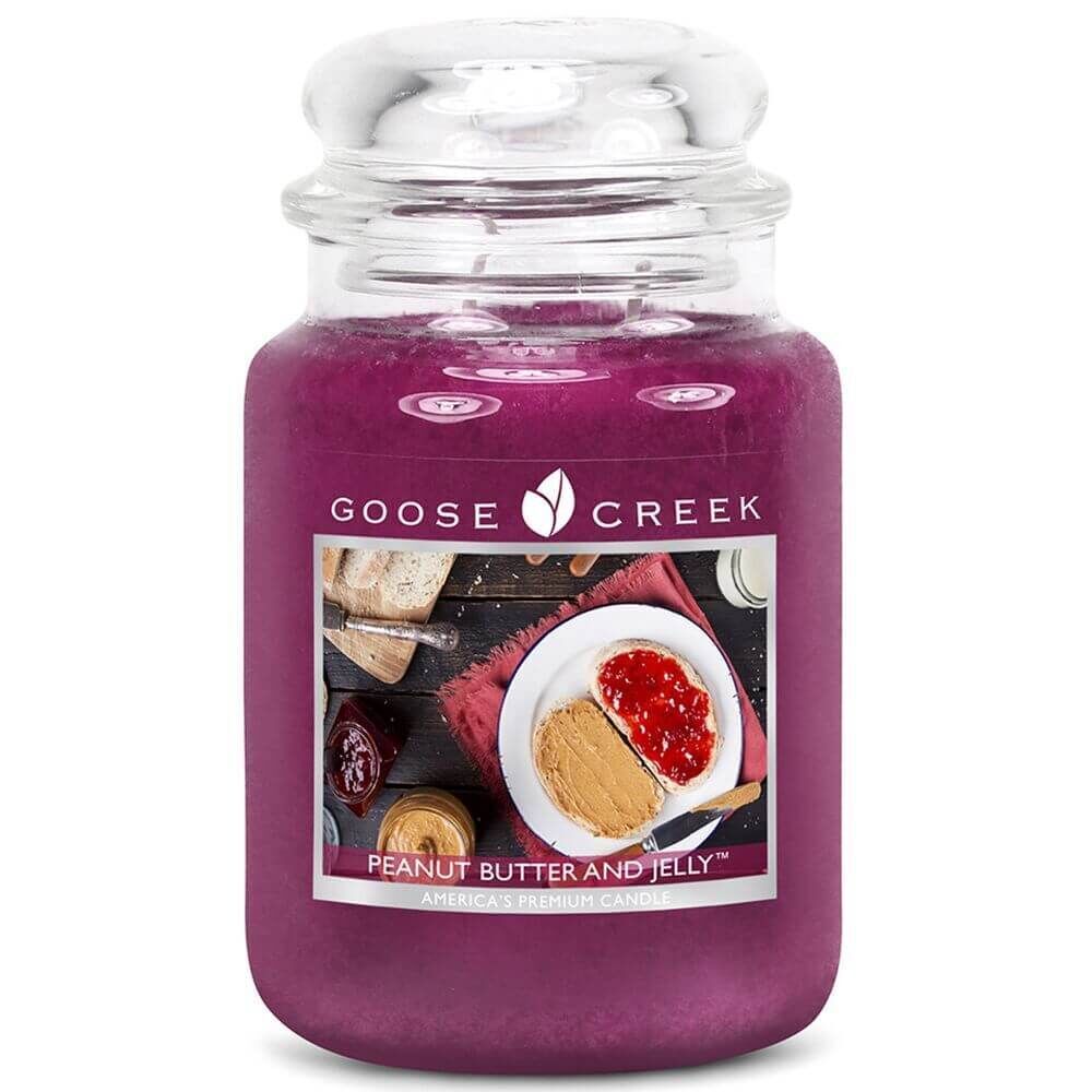 ES24575-Peanut-Butter-Jelly-24oz-Jar Goose Creek Candle Peanut Butter & Jelly 680g