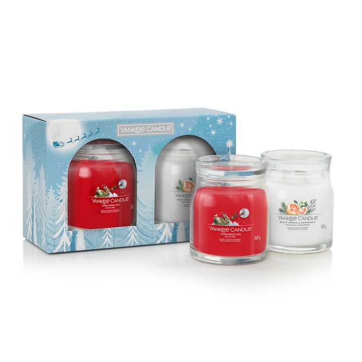 2x Medium Signature Jar Geschenkset Weihnachten Bright Lights