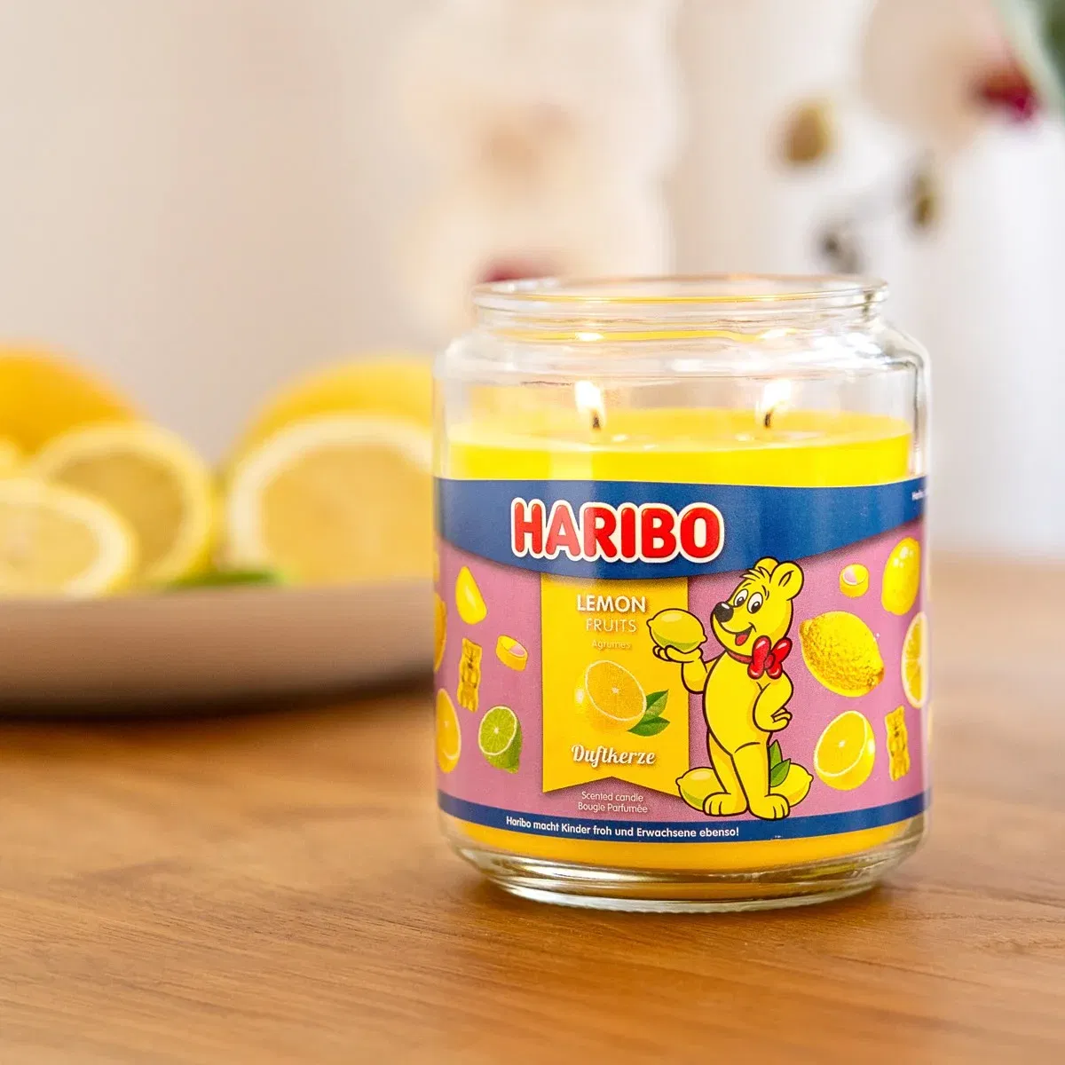 Lemon Fruits 510g Haribo™ Duftkerze