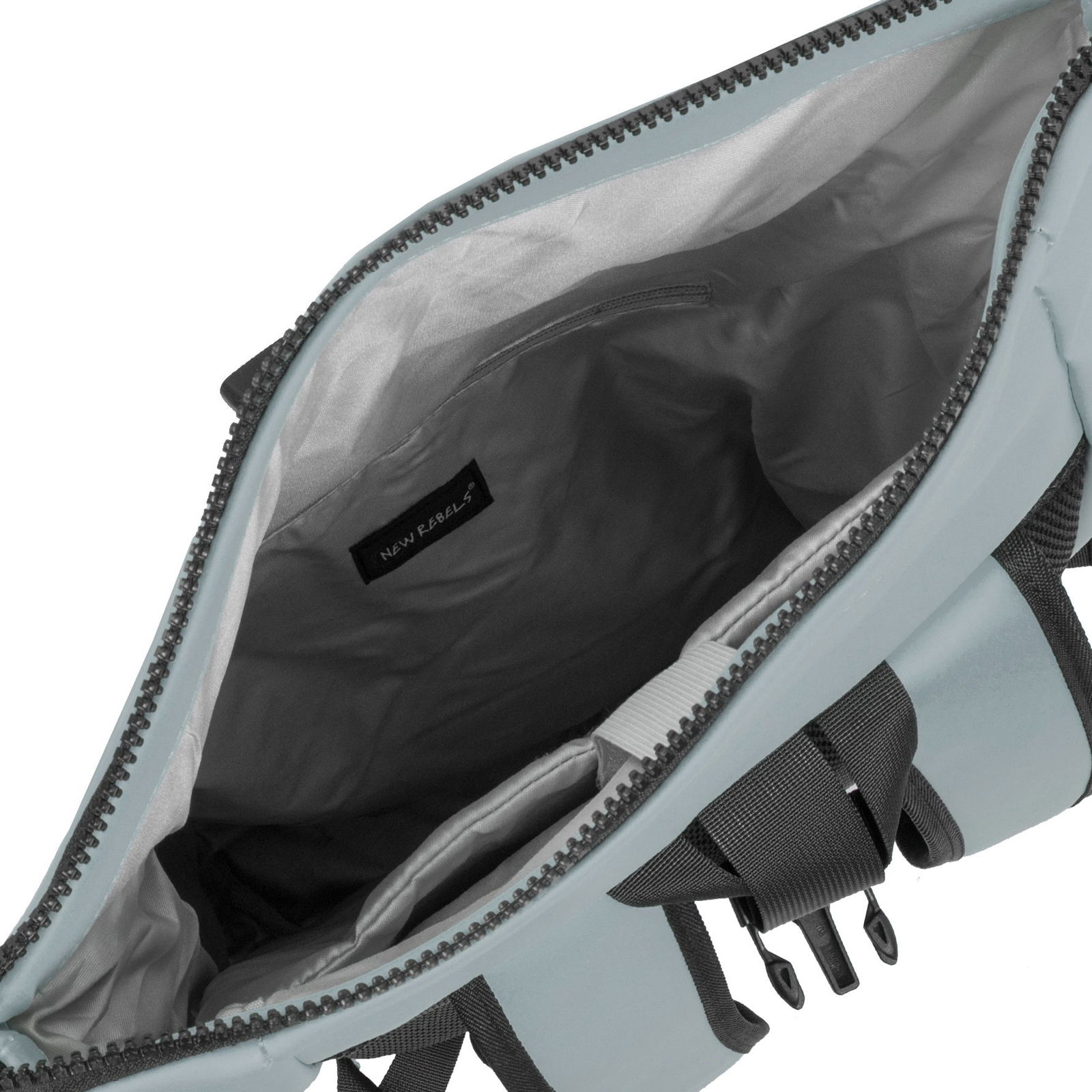 Mart - New York Rolltop Rucksack hellblau