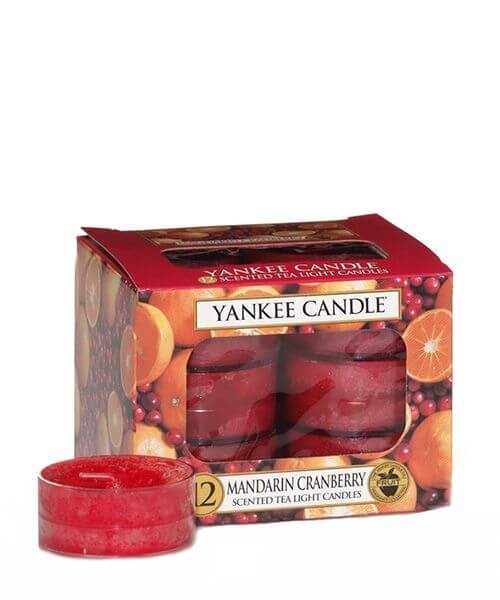 Yankee Candle Teelichte Mandarin Cranberry
