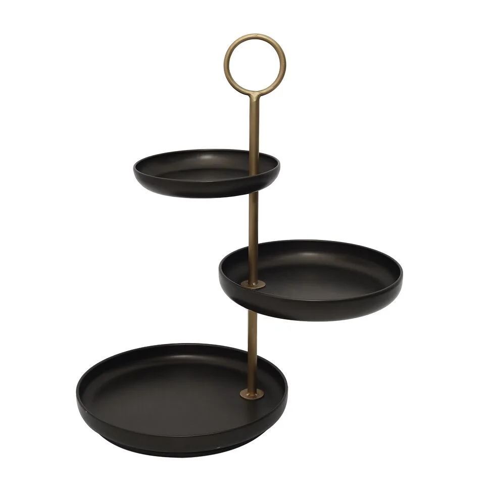 i-ks58BQd-X2 Etagere Gmund schwarz/gold 54cm