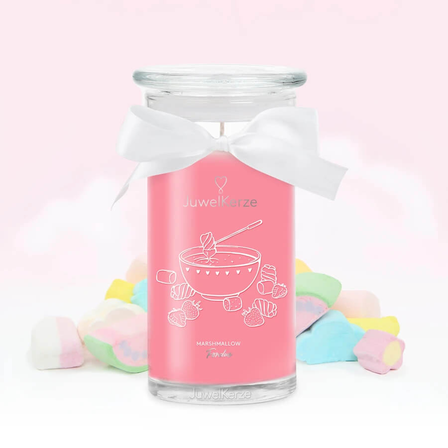 Marshmallow Fondue (Halskette mit Anhänger) Swarovski Edition 400g