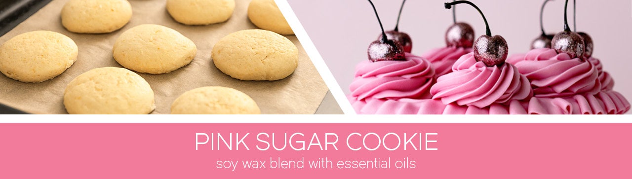 Pink Sugar Cookie 411g (3-Docht)
