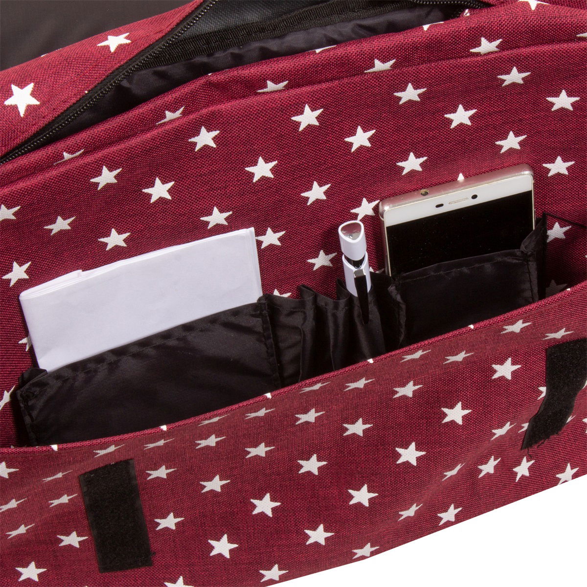 Star Range - Davis Umhängetasche burgund