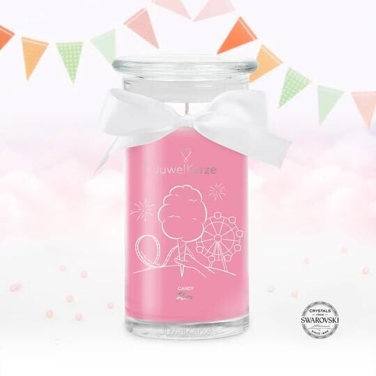 JuwelKerze-Candy-Floss Candy Floss (Halskette) Swarovski Edition 400g