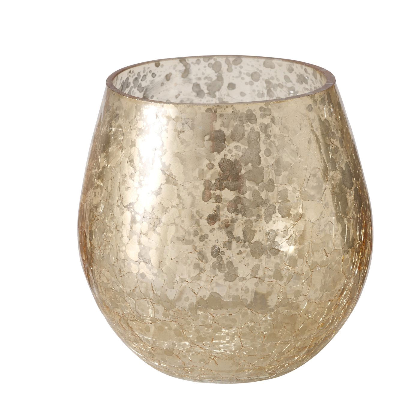 Windlicht Halma gold 13cm