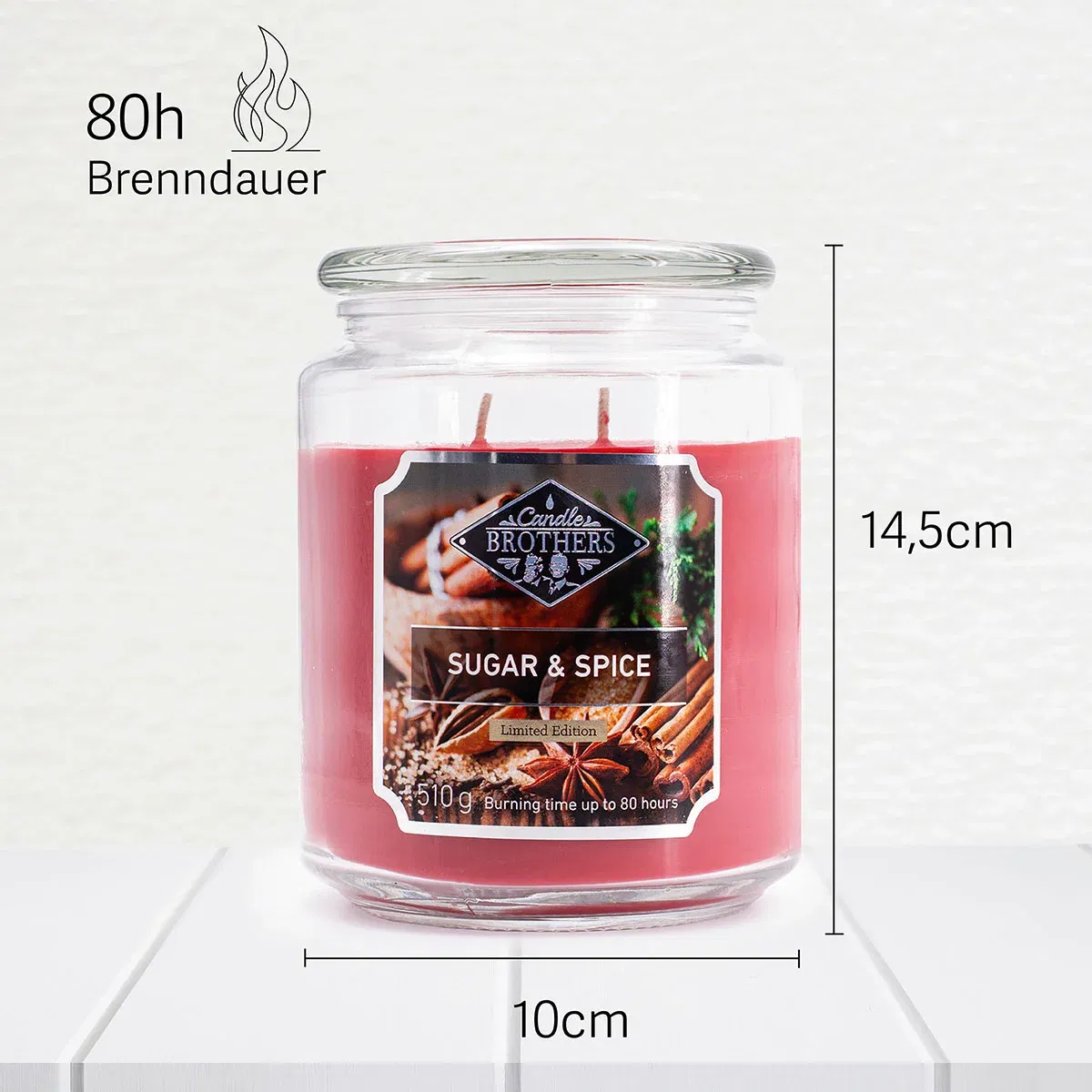Sugar & Spice 510g Candle Brothers Duftkerze
