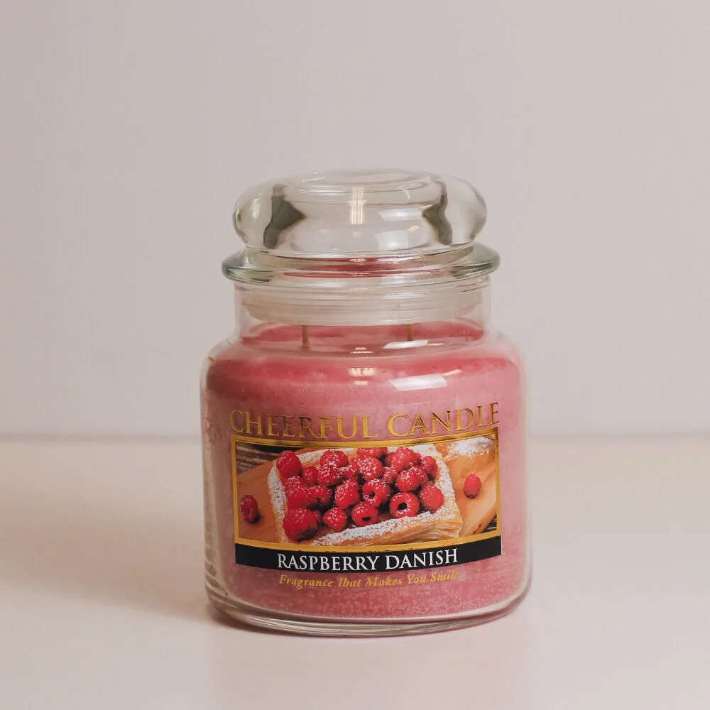 Raspberry Danish 453g Krug, Obst, Pflanze, Produzieren, Himbeere