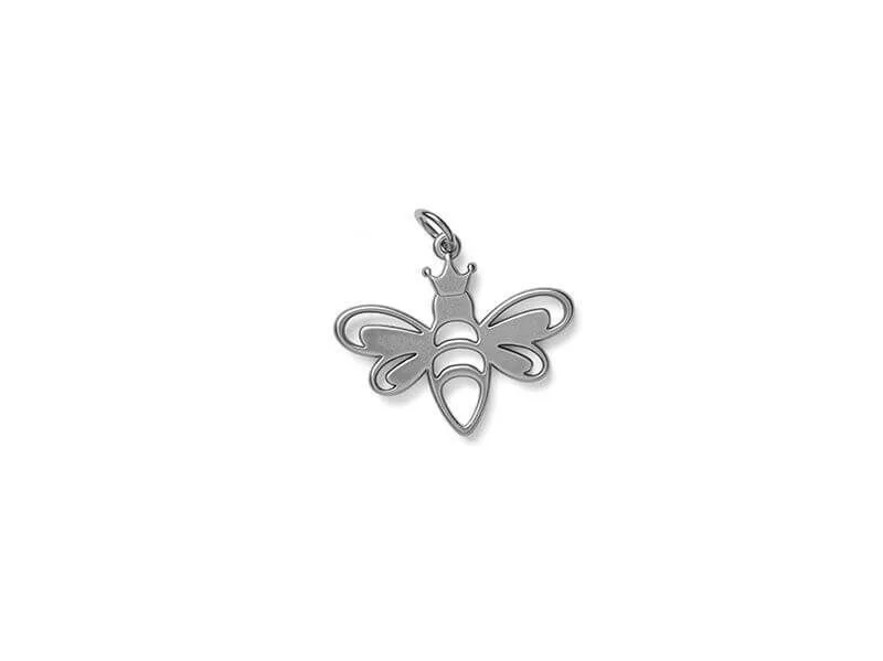 1627936ECharm-Bee Motiv-Anhänger Queen Bee