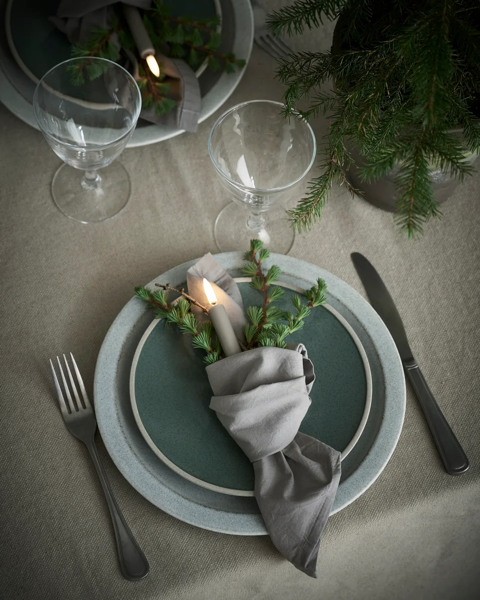 Uyuni LED Mini Tafelkerze 14cm nordic white 2 Stück