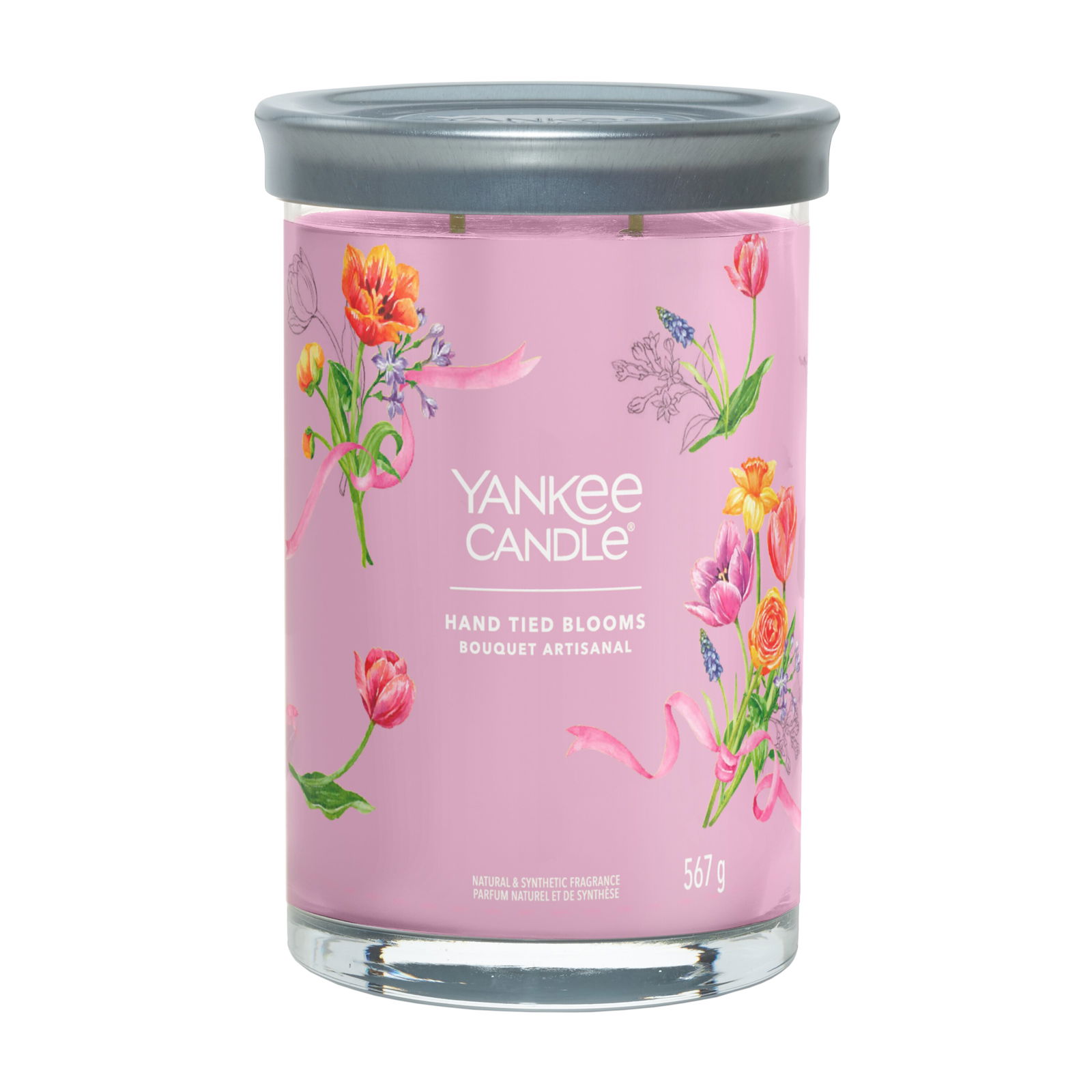 Hand Tied Blooms Signature Large Tumbler 567g 2-Docht