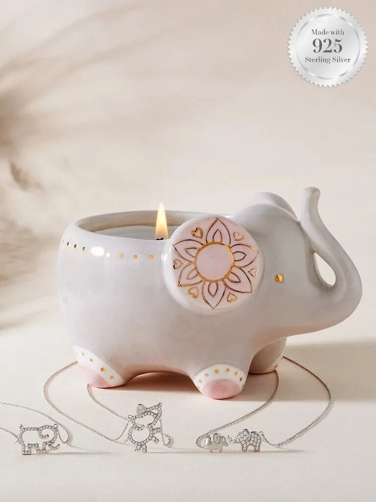 Charmed-Aroma-Elephant-Candle Elefant Kerze (Halskette)