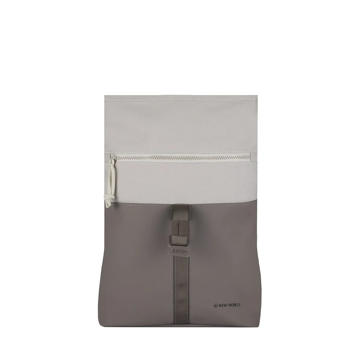 80BDE54CB3EA352FAB85C8AD3FBC82B70A356665 Backham - Los Angeles Rolltop Mini Rucksack beige/taupe