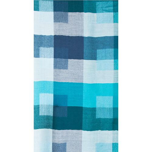 Jaquard-Schal Multi Blue 027