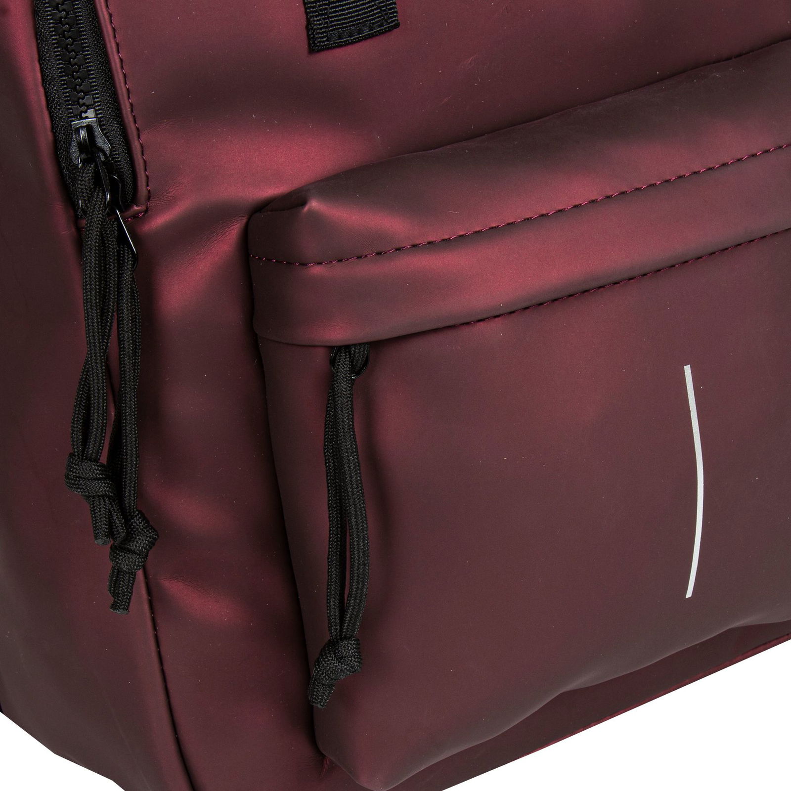 Mart - Chicago Rucksack burgund metallic