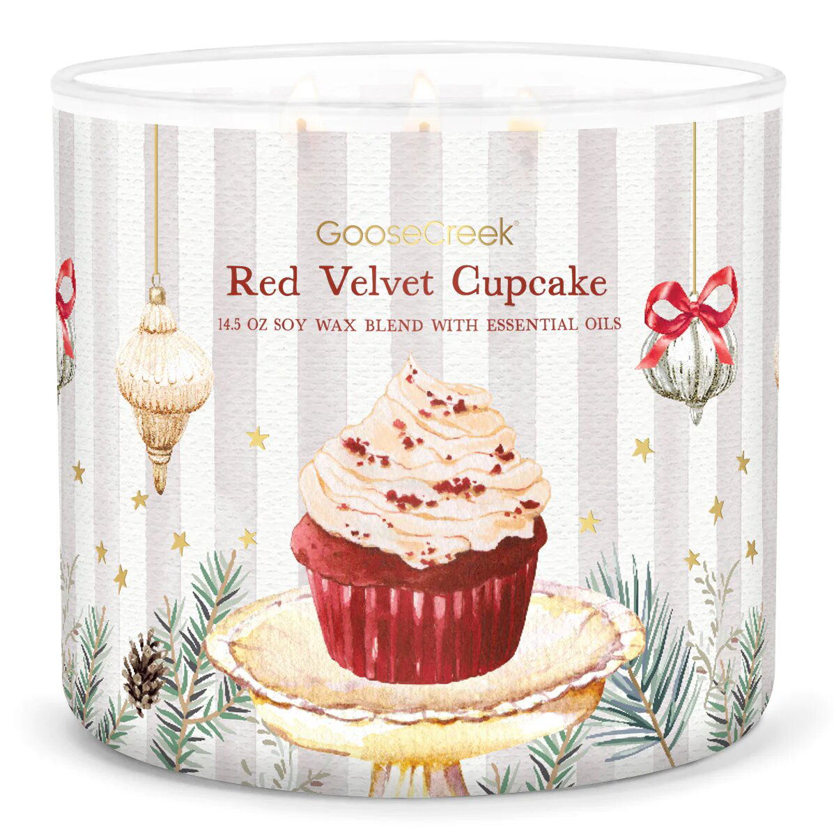 Red Velvet Cupcake 411g (3-Docht)